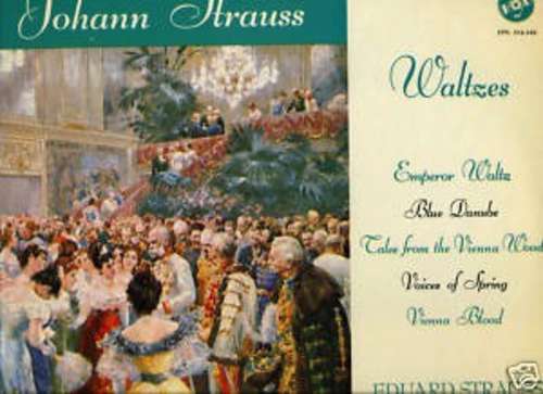 Cover Johann Strauss* - Eduard Strauss And His Orchestra - Strauss Concert (LP, RE) Schallplatten Ankauf