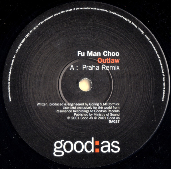 Bild Fu Man Choo - Outlaw (12) Schallplatten Ankauf