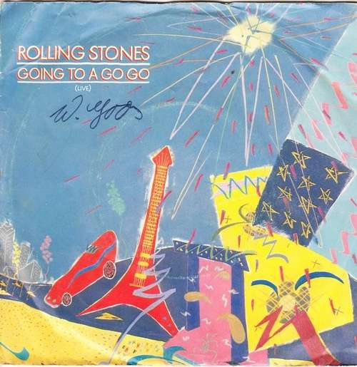 Cover Rolling Stones* - Going To A Go Go (Live) (7, Single) Schallplatten Ankauf