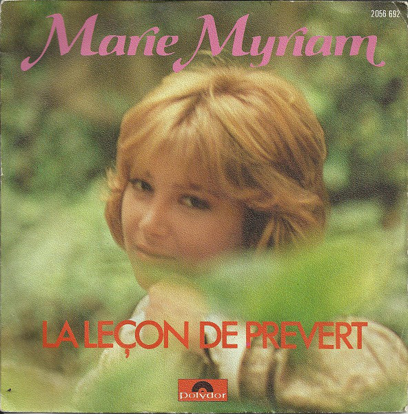Cover Marie Myriam - La Leçon De Prévert (7, Single) Schallplatten Ankauf