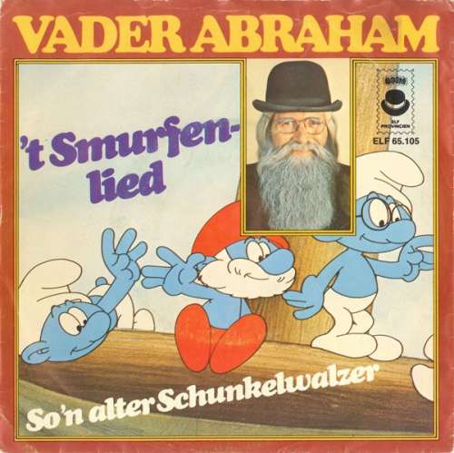 Cover Vader Abraham - 't Smurfenlied (7, Single) Schallplatten Ankauf