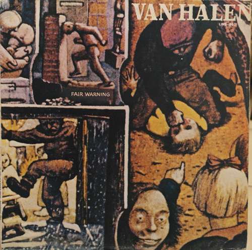 Cover Van Halen - Fair Warning (LP, Album) Schallplatten Ankauf