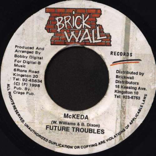 Cover Future Troubles - McKeda (7) Schallplatten Ankauf