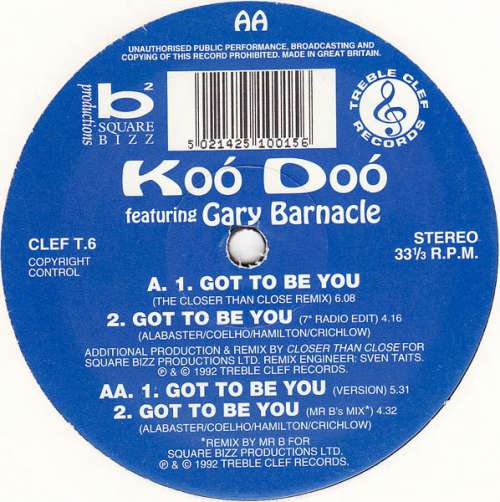 Bild Koo' Doo'* Featuring Gary Barnacle - Got To Be You (12) Schallplatten Ankauf