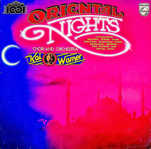 Cover Choir And Orchestra Kai Warner* - Oriental Nights (LP, Album) Schallplatten Ankauf
