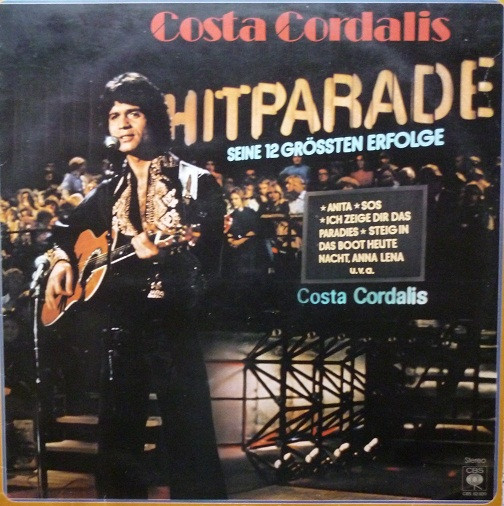 Bild Costa Cordalis - Hitparade - Seine 12 Grössten Erfolge (LP, Comp) Schallplatten Ankauf