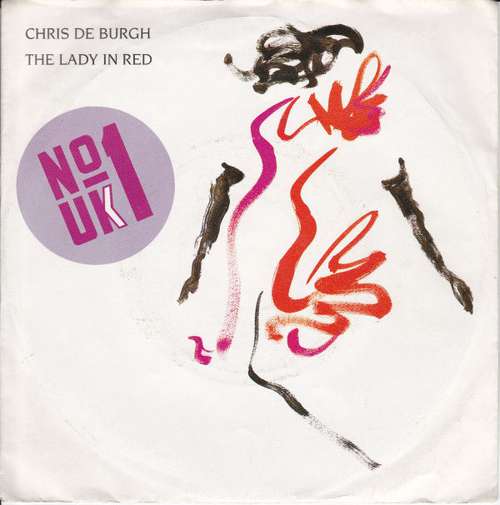 Cover Chris De Burgh - The Lady In Red (7, Single, RE) Schallplatten Ankauf