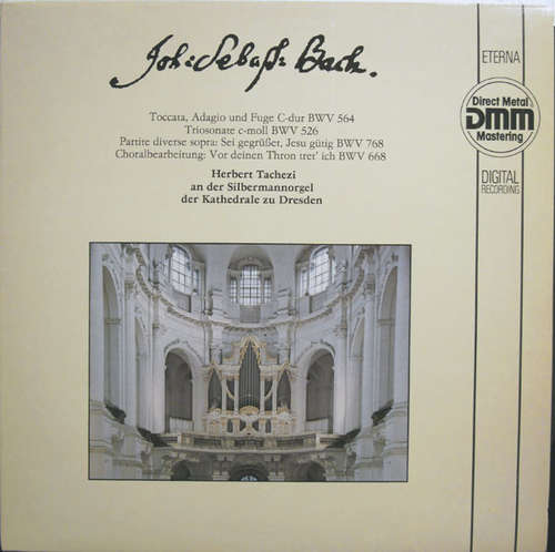 Cover Johann Sebastian Bach - Herbert Tachezi - Orgelwerke BWV 564, 526, 768, 668 (LP, Album) Schallplatten Ankauf