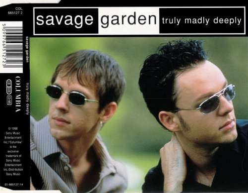 Cover Savage Garden - Truly Madly Deeply (CD, Maxi) Schallplatten Ankauf