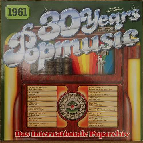 Cover 30 Years Popmusic 1961 Schallplatten Ankauf
