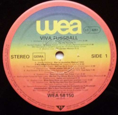 Cover Various - Viva Fussball - Franz Beckenbauer Präsentiert Stars + Stadionstimmung (LP, Comp) Schallplatten Ankauf