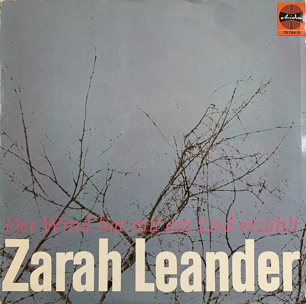 Bild Zarah Leander - Der Wind Hat Mir Ein Lied Erzählt (LP, Comp) Schallplatten Ankauf