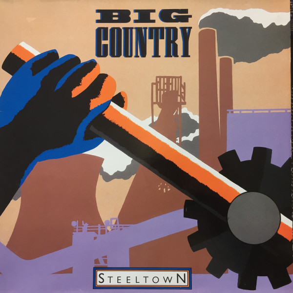 Bild Big Country - Steeltown (LP, Album, Gat) Schallplatten Ankauf