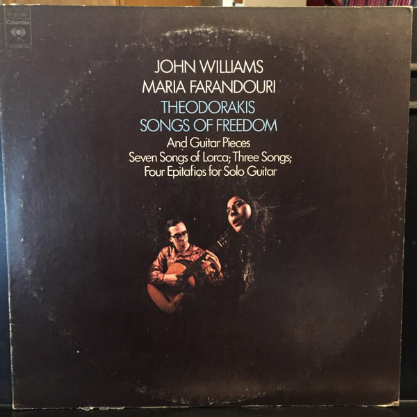 Bild John Williams (7), Maria Farandouri, Mikis Theodorakis - Songs Of Freedom (LP, Album) Schallplatten Ankauf