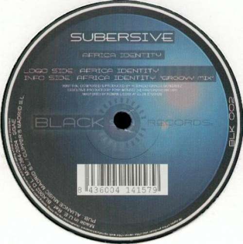 Cover Subersive - Africa Identity (12) Schallplatten Ankauf