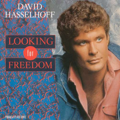 Cover David Hasselhoff - Looking For Freedom (7, Single) Schallplatten Ankauf
