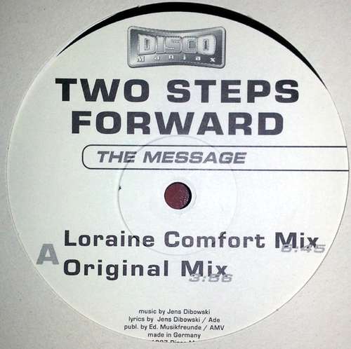 Cover Two Steps Forward - The Message (12) Schallplatten Ankauf