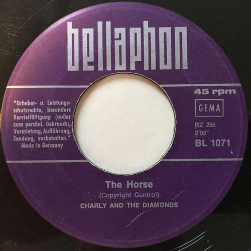 Cover Charlie & The Diamonds - The Horse/Grazing In The Grass (7, Single) Schallplatten Ankauf