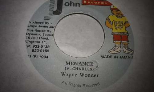 Cover Wayne Wonder - Menance (7) Schallplatten Ankauf