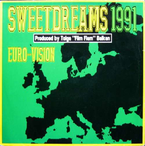 Cover Euro-Vision - Sweet Dreams 1991 (12) Schallplatten Ankauf