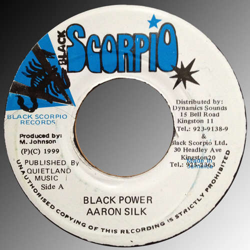 Cover Aaron Silk - Black Power (7) Schallplatten Ankauf