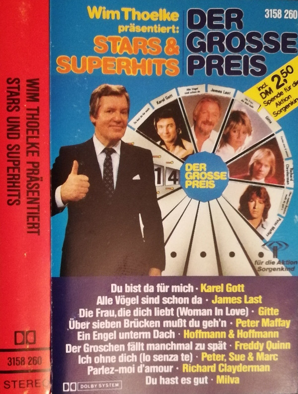 Cover Various - Der Grosse Preis - Wim Thoelke Präsentiert: Stars & Superhits (Cass, Comp) Schallplatten Ankauf