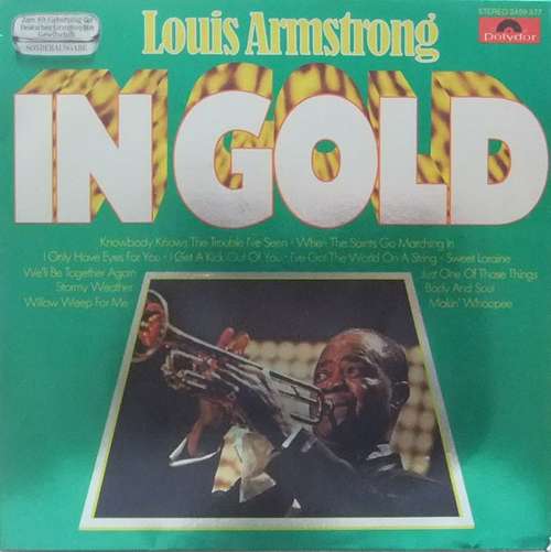 Cover Louis Armstrong - In Gold (LP, Comp) Schallplatten Ankauf