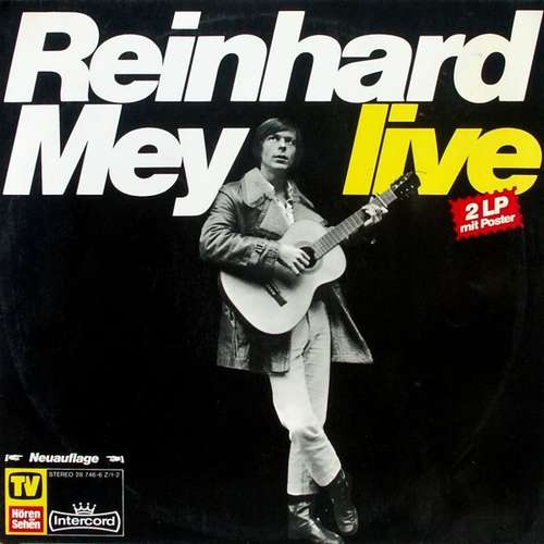 Cover Reinhard Mey - Live (2xLP, Album, RE, Red) Schallplatten Ankauf