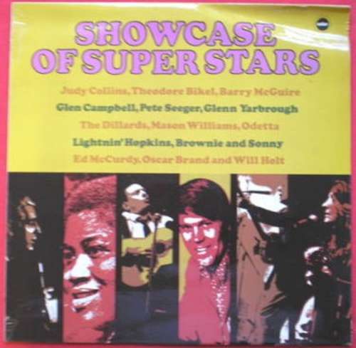 Cover Various - Showcase Of Super Stars (LP, Album, Comp, RM) Schallplatten Ankauf