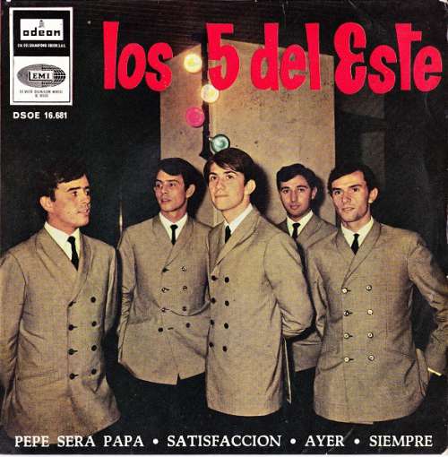 Cover Los 5 Del Este - Pepe Sera Papa / Satisfaccion / Ayer / Siempre (7, EP) Schallplatten Ankauf