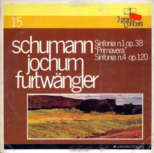Cover Schumann*, Jochum*, Furtwängler* - Sinfonia N.1 Op. 38 Primavera / Sinfonia N.4 Op. 120  (LP) Schallplatten Ankauf