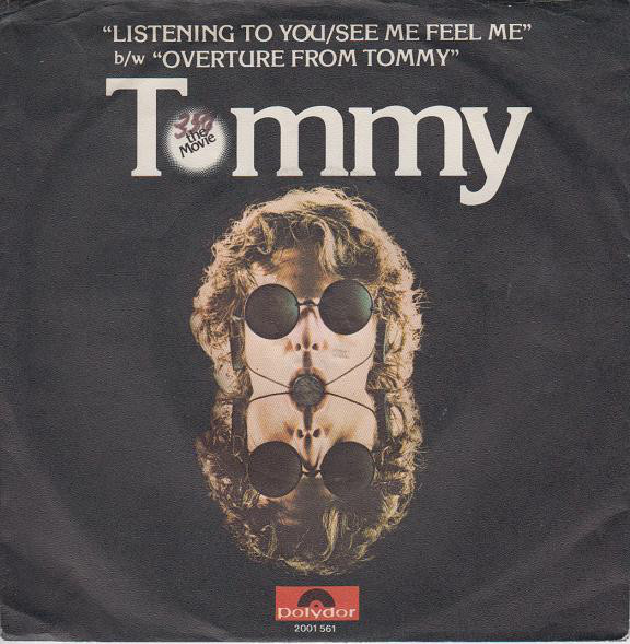 Cover Pete Townshend / Roger Daltrey - Listening To You / See Me, Feel Me b/w Overture From Tommy (7, Single) Schallplatten Ankauf
