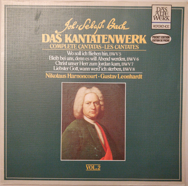 Bild Joh. Sebast. Bach* - Das Kantatenwerk = Complete Cantatas = Les Cantates - BWV 5-8 - Folge / Volume 2 (2xLP) Schallplatten Ankauf