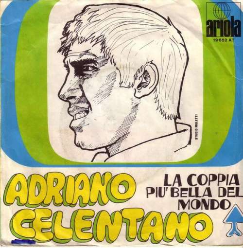 Cover Adriano Celentano - La Coppia Più Bella Del Mondo (7, Single) Schallplatten Ankauf