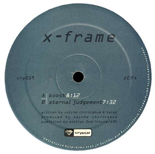 Cover X-Frame - Boost / Eternal Judgement (12) Schallplatten Ankauf