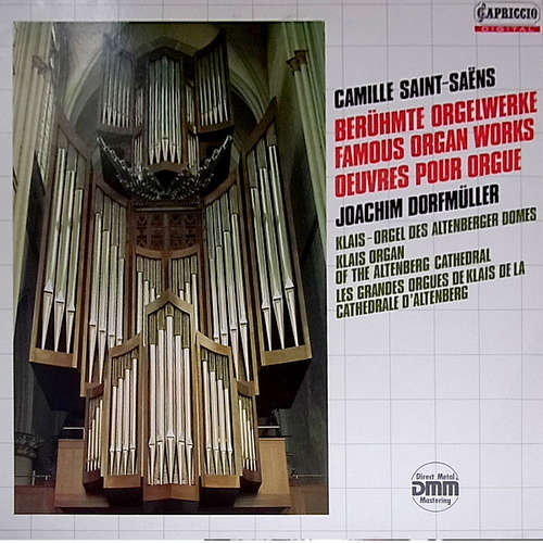 Cover Camille Saint-Saëns - Joachim Dorfmüller - Berühmte Orgelwerke = Famous Organ Works = Oeuvres Pour Orgue (LP, Album) Schallplatten Ankauf