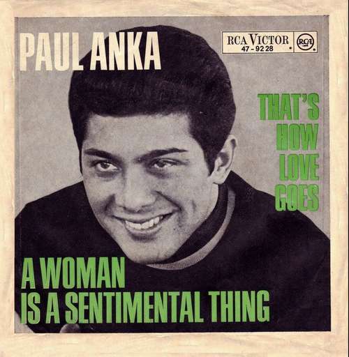 Cover Paul Anka - That's How Love Goes (7, Single) Schallplatten Ankauf
