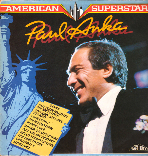 Cover Paul Anka - American Superstars (LP, Comp) Schallplatten Ankauf