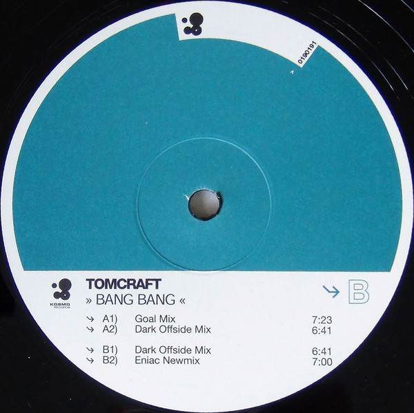 Cover Tomcraft - Bang Bang (12) Schallplatten Ankauf