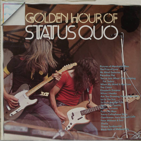 Cover Status Quo - Golden Hour Of Status Quo (LP, Comp, RE) Schallplatten Ankauf