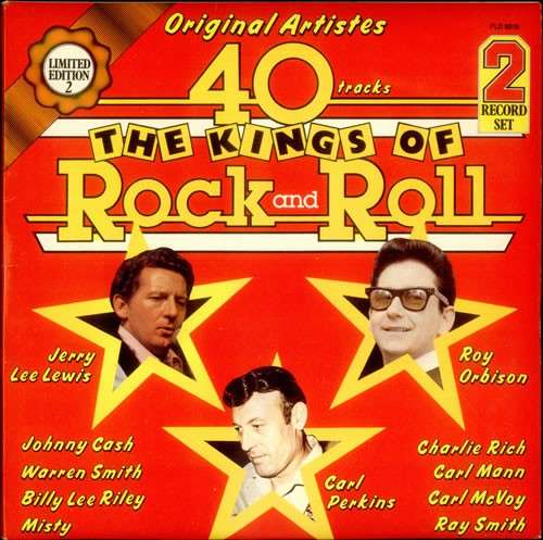 Cover Various - The Kings Of Rock And Roll (2xLP, Comp, Ltd) Schallplatten Ankauf