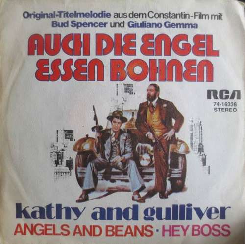 Cover Kathy And Gulliver - Angels And Beans (7, Single) Schallplatten Ankauf