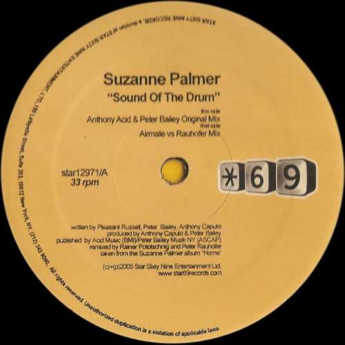 Cover Suzanne Palmer - Sound Of The Drum (12, 1/2) Schallplatten Ankauf