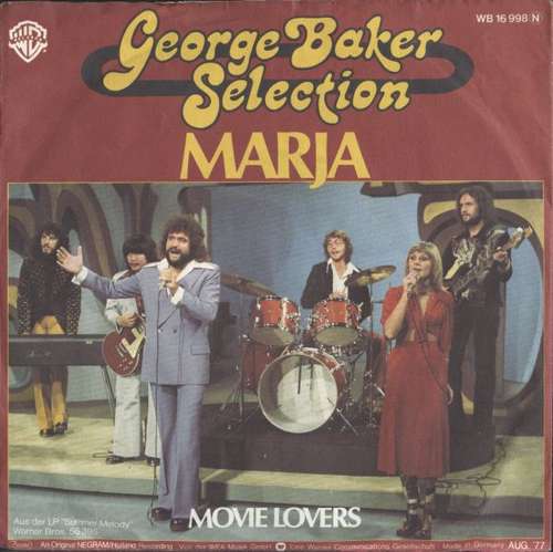 Cover George Baker Selection - Marja (7, Single) Schallplatten Ankauf