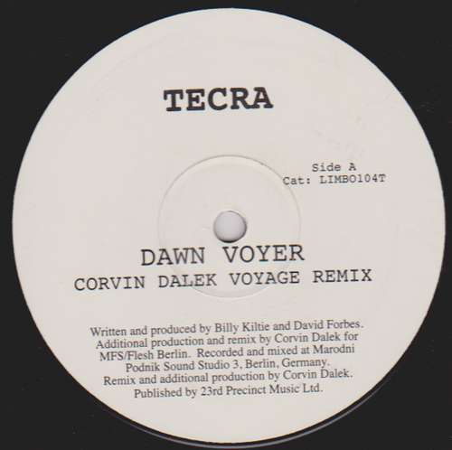 Cover Tecra - Dawn Voyer (12) Schallplatten Ankauf