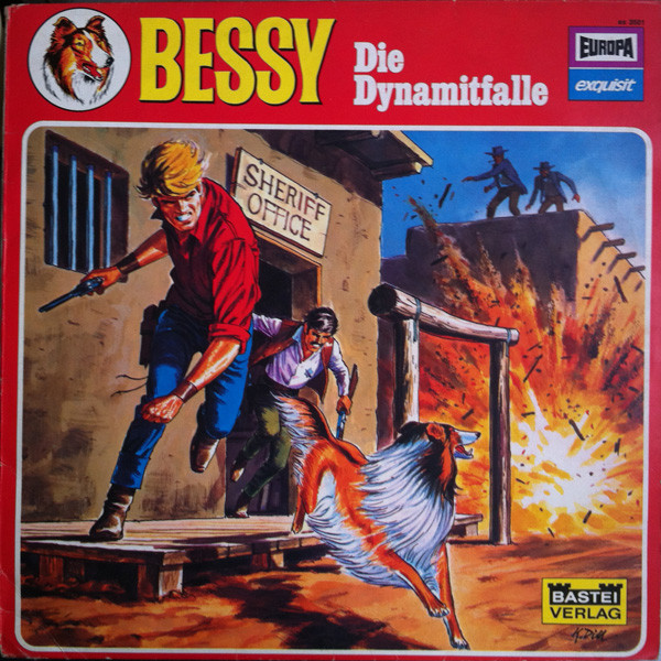 Cover Brigitte Weber (2) - Bessy - Die Dynamitfalle (LP) Schallplatten Ankauf