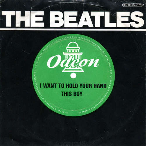 Cover The Beatles - I Want To Hold Your Hand / This Boy (7, Single, Mono, RE) Schallplatten Ankauf