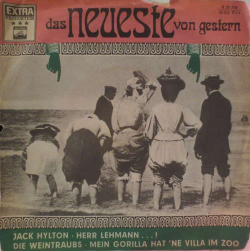 Cover Jack Hylton / Die Weintraubs* - Herr Lehmann...! / Mein Gorilla Hat 'Ne Villa Im Zoo (7, Single) Schallplatten Ankauf