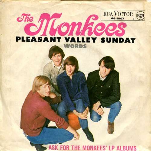 Cover The Monkees - Pleasant Valley Sunday (7, Single) Schallplatten Ankauf