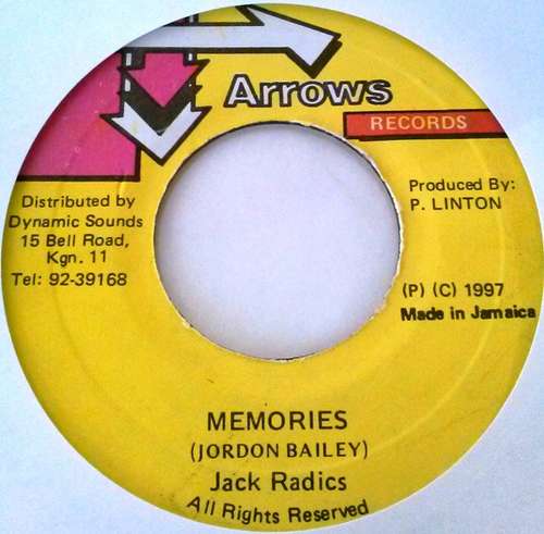 Cover Jack Radics - Memories (7) Schallplatten Ankauf